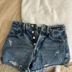 jean shorts size 00